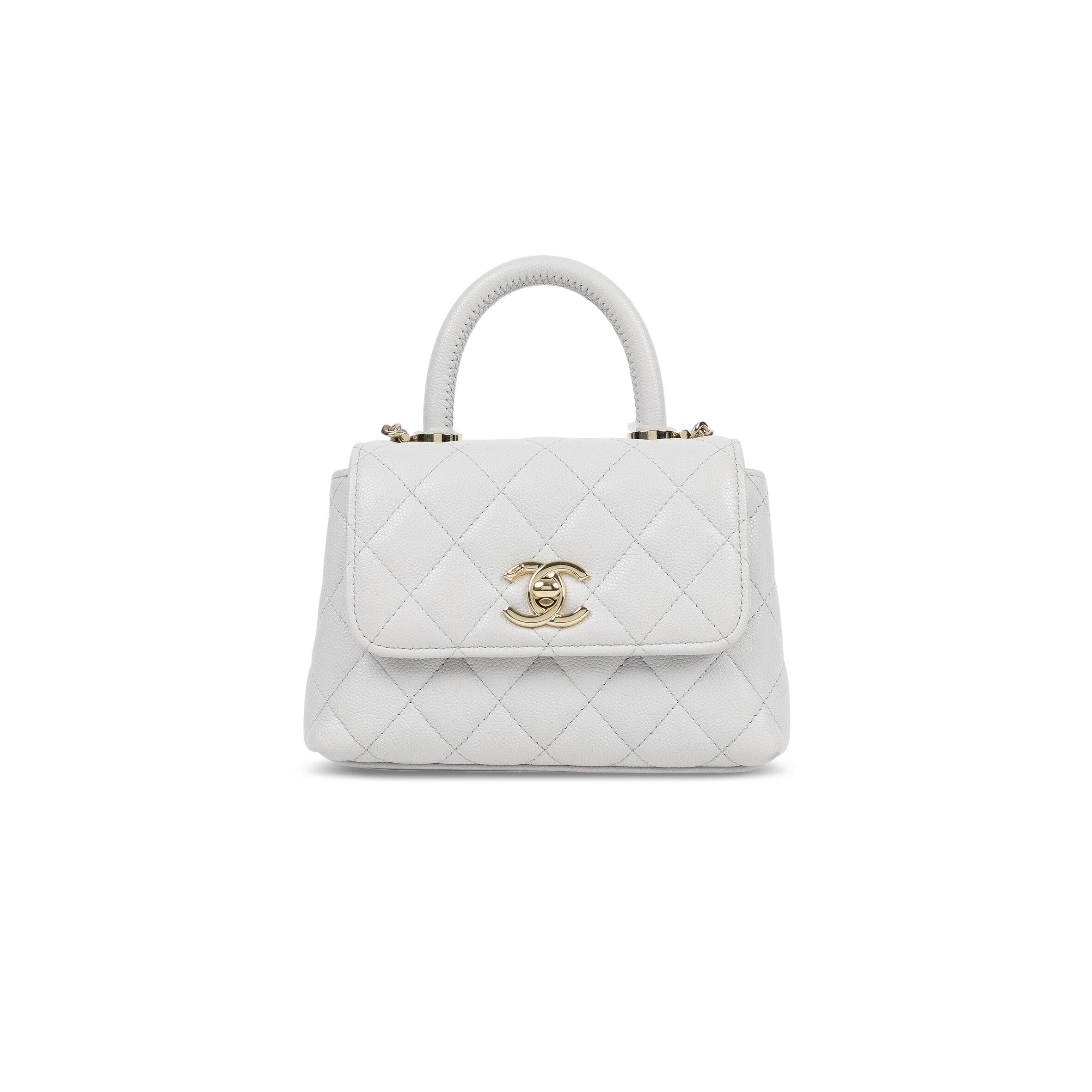 Ch**el mini flap bag with top handle ap4244 (14.5*11.5*5.5cm)